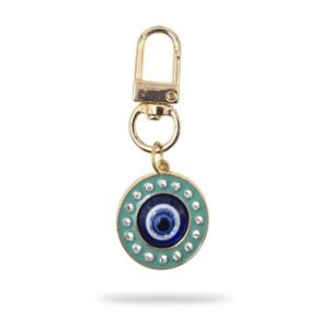 Evil Eye Bag Charm (Light Green)