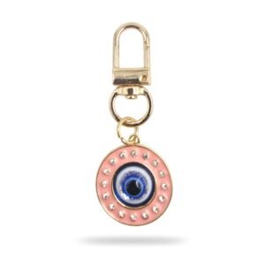 Evil Eye Bag Charm (Pink Colour)