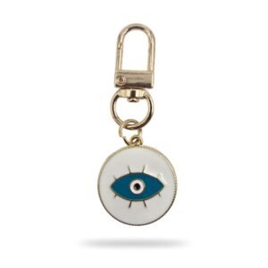 Evil Eye KeyChain (White Colour)