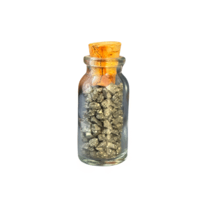 Natural Pyrite Bottle