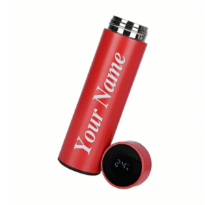 Stainless Steel Smart Temperature (Red Colour)